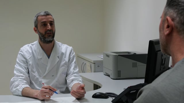 Visita ambulatoriale per patologia benigna esofagea di ernia iatale. Descrizione della patologia e della tecnica chirurgica