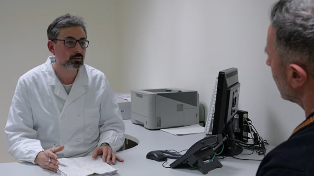 Visita ambulatoriale e colloquio medico anestesista-paziente