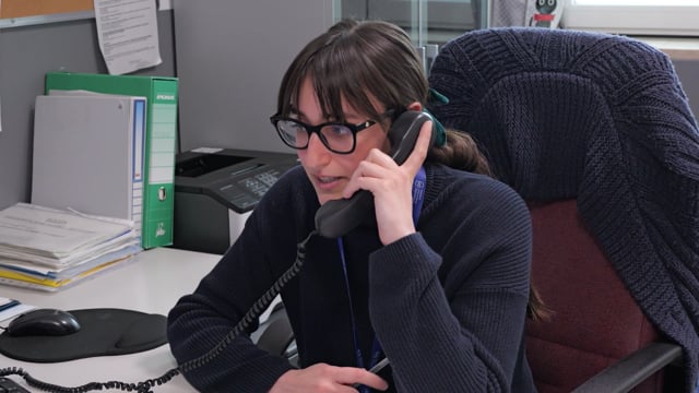 La segreteria la sta chiamando per l'intervento di parotidectomia