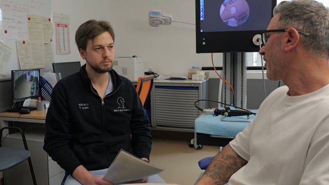 Visita ambulatoriale per sospetta neoformazione della parotide