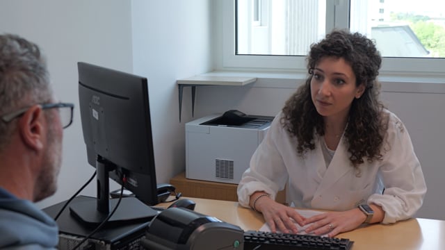 Visita chirurgica ambulatoriale in regime di day hospital dopo biopsia epatica