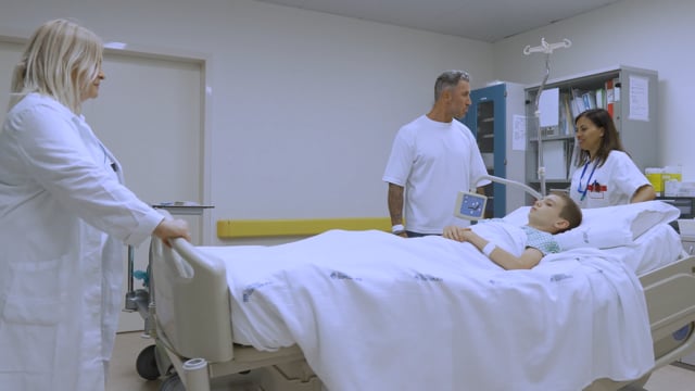 Percorso del paziente per accedere alla sala operatoria