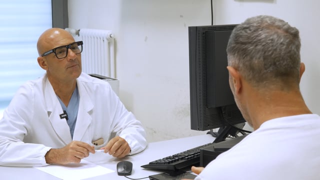 Visita ambulatoriale anestesiologica e colloquio medico anestesista -paziente